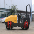 Full Hydraulic System Road Roller Of Mini Vibratory 1.5 Ton Double Drum DVR-1500