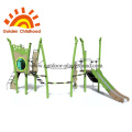 Balance Slide Tower Outdoor Playground Equipment For Sale