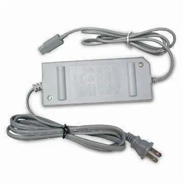AC Adapter for Wii Console with 12V/3.7A Output and Input Voltage Ranges form 100 to 240V