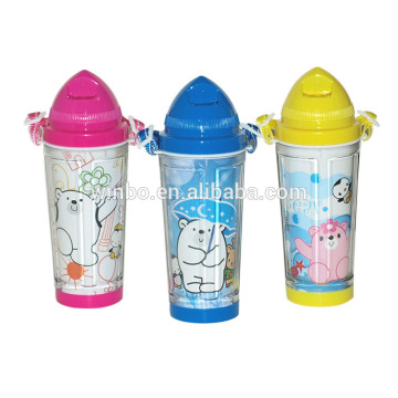 400ml plastic insulate bottle water bottle factory