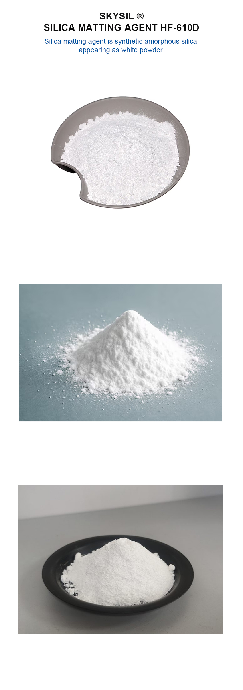 QUANXU SILICA DIOXIDE POWDER (HF-610D) M1