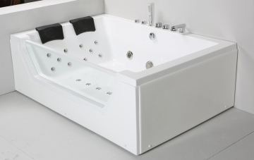 Pure Acrylic Indoor Whirlpool Bathtub