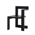 Unique Shape Distinctive Fabulous Black Dining Chairs