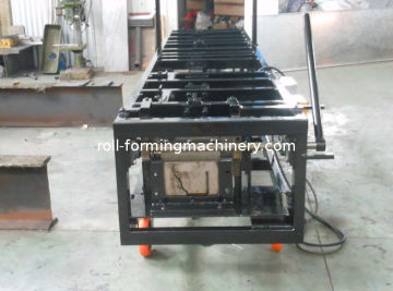 K Type Gutter Roll Forming Machine Aluminum / Copper For Downspout / Rain Spout