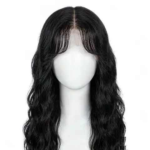 Natural Black Water Wave Lace Front Wig