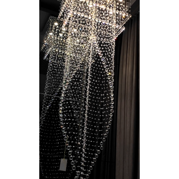 Nuovi perle di design tende per la casa di lusso Villa soggiorno Crystal lampadario