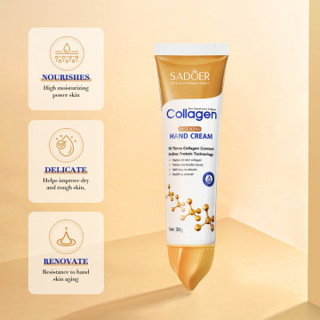 Crema per le mani di collagene da 30 g per idratare e prevenire l'asciugatura e il cracking