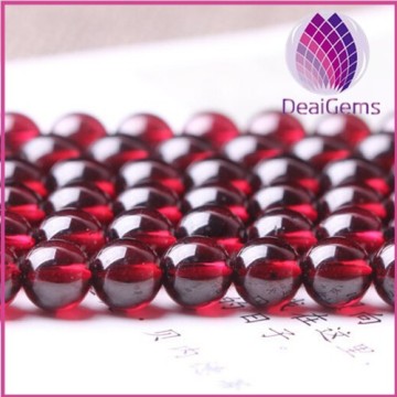 Wholesale Natural garnet beads AAAAA wine red color 5 mm round loose gemstone beads strands beads