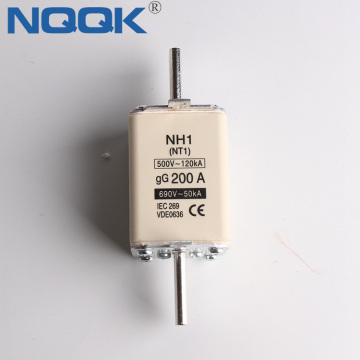 High Quality NT1 NH1 160A HRC Low Voltage Fuse Link for Distribution Box
