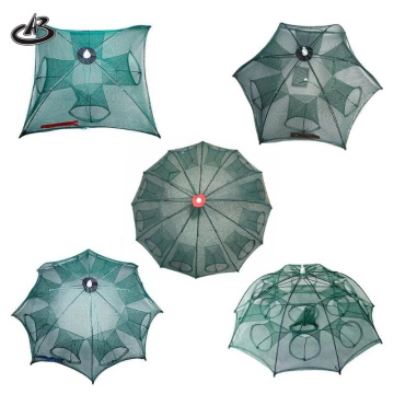 Automatic Folding Fly Fishing Net: A Comprehensive Guide to 4-6-8-12-18 Hole Nets, Ideal for Shrimp and Crab Trapping
