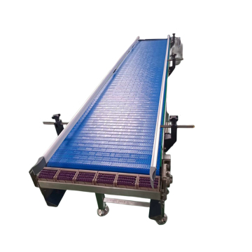 Customized Straight Plastic Modular Belt Conveyor for Food Industry
