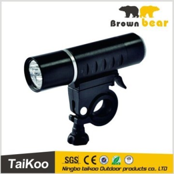 1w waterproof aluminium bicycle front head light