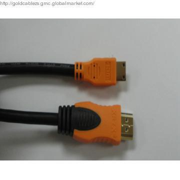 HDMI A to HDMI C  Mini Cable double molding type