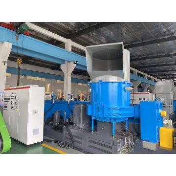 Plastic PE film recycle granular pelletizing machine