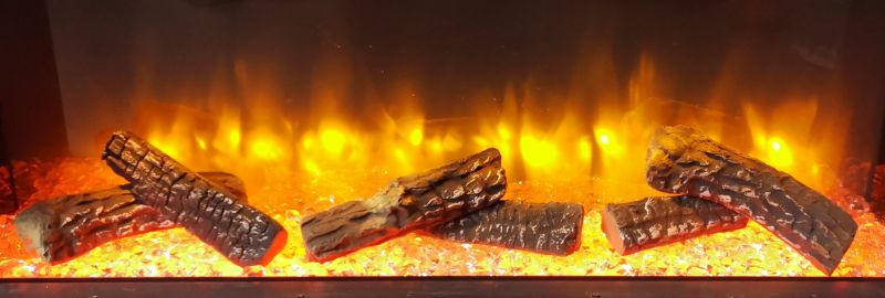 new ceramic electric gas logs