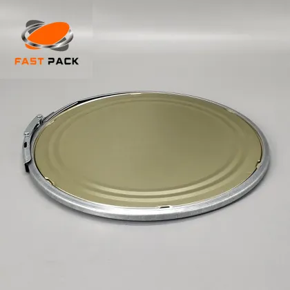 tinplate bottom/lock ring lid for chemical bucket component