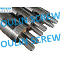 Good Abrasive Resistance Bimetal Quality 80/156 Double Conical Screw and Barrel