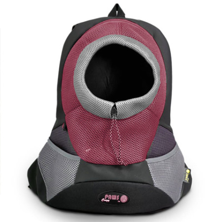 Burgundy Pet Backpack