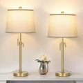 Adjustable Height Table Lamp for Bedroom