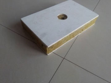 fireproof SIP panel MgO rock wool sandwich panel