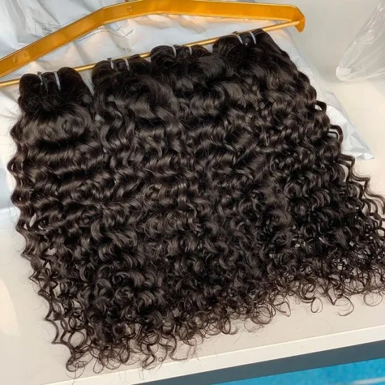 Burmese Raw Unprocessed Water Wave Human Virgin Hair Wholesale Price,Raw Chinese Good Hair Vendors 50 Inch Human Hair Bundles