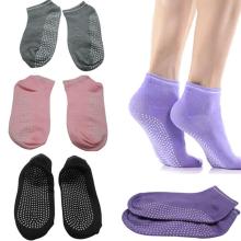 Fashion Ladies Girls Women Sport Pilates Yoga Non Slip Grip Socks 4 Colors