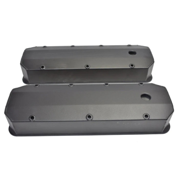 Big Block Aluminum Valve Covers BBC Black for Chevy 396/402/427/454