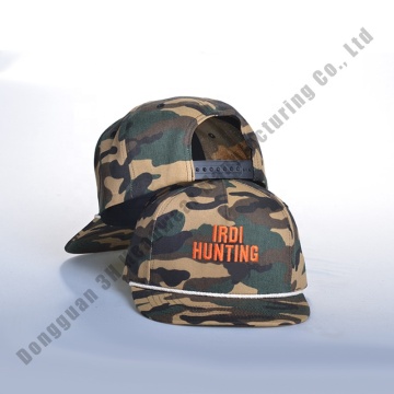 Custom Camo Snapback Caps with Embroidery Logo