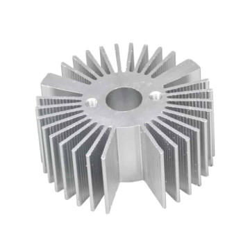 LED-Aluminium-Stapelrippen-Kühlkörper mit eloxiertem