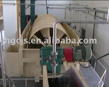 cassava starch Rotary washer potato cleaning machine