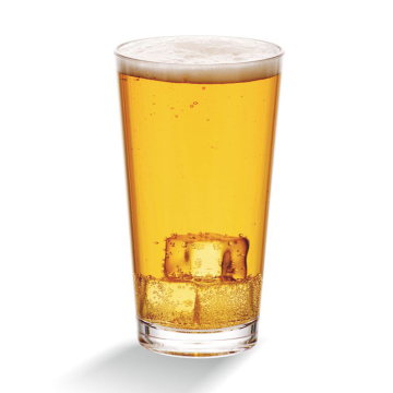 Glass pinta di birra di plastica infrangibile - PC trasparente Hiball 19oz 570ml