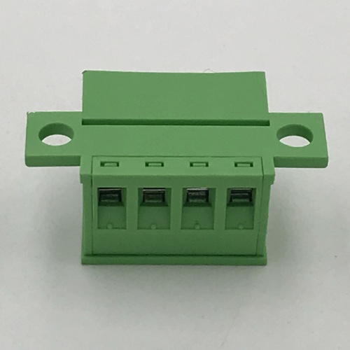 5.08mm pitch panel locking male pluggable terminal block