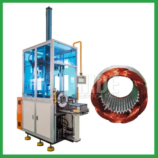 Stator automatic middle winding forming machine