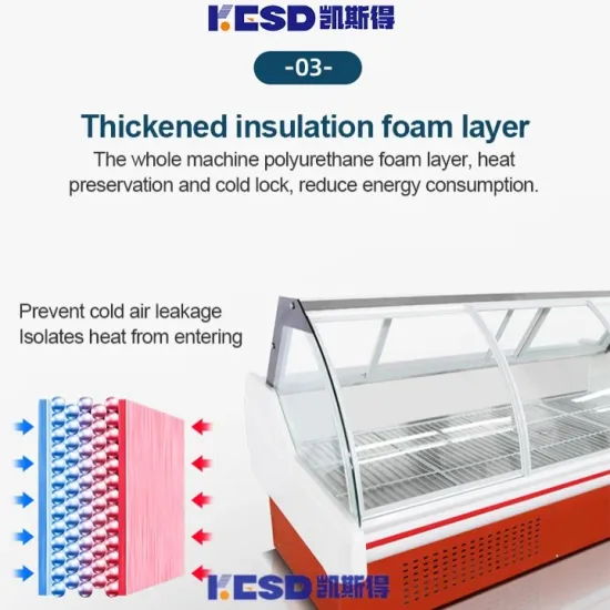 Deli Display Case / Glass Deli Meat Case / Counter Top Deli Display Case