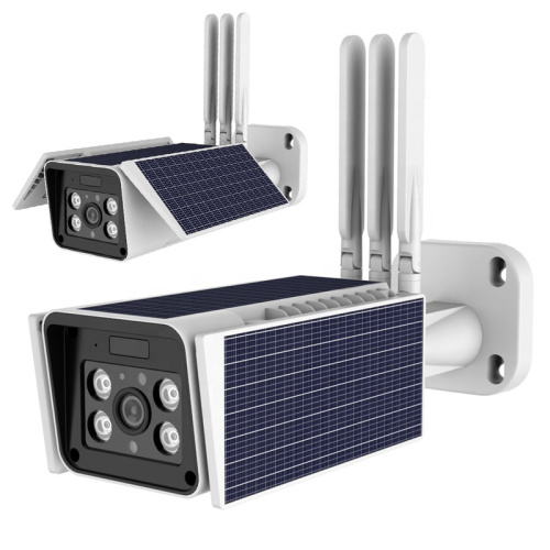 IR IP66 2MP Solar Solar CCTV Outdoor Camera System