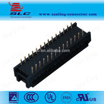 2.54*7.62mm pitch DIP Plug Connector With Brass Contact