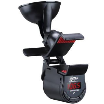 Mobile Phone Hold Stand Car Bluetooth FM Transmitter