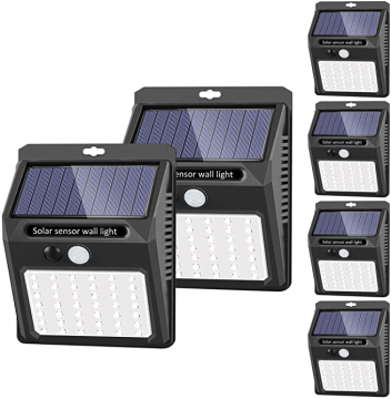 Ecojas 30 LED LED a energia solare Sensore di movimento PIR Luce