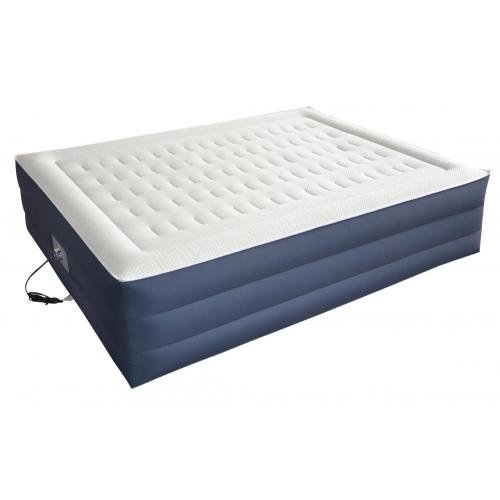 Matelas à air double avec pompe intégrée