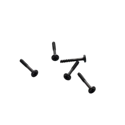 Small head cross slot flat tail CB0.6 glasses ultra-light temple screw