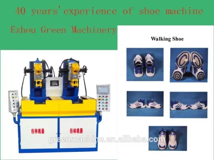 walking shoe machine