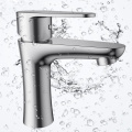 Modern 304 Stainless Steel Hot Cold Basin Faucet