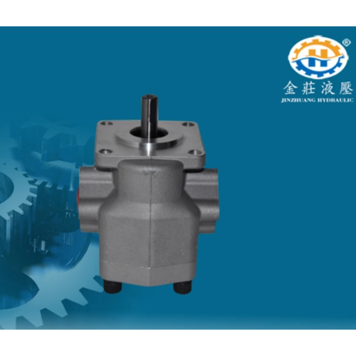 Gear pump without trapping