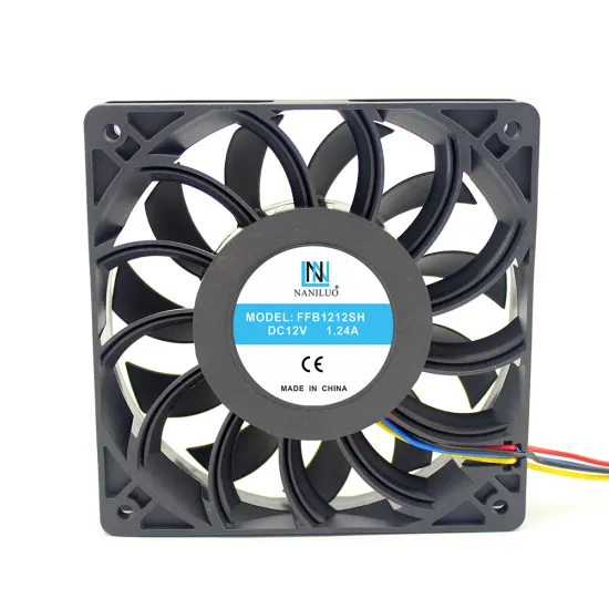 NANILUO FFB1212SH 12025 12cm 120mm DC 12V 1.24A 4-pin server inverter case axial cooler industrial fans 120X120X25MM fan