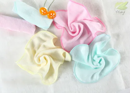 Baby face towel bamboo fiber
