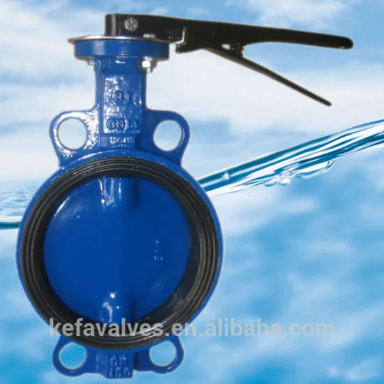 wafer Butterfly Valve with coating disc