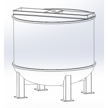201 Stainless steel tank
