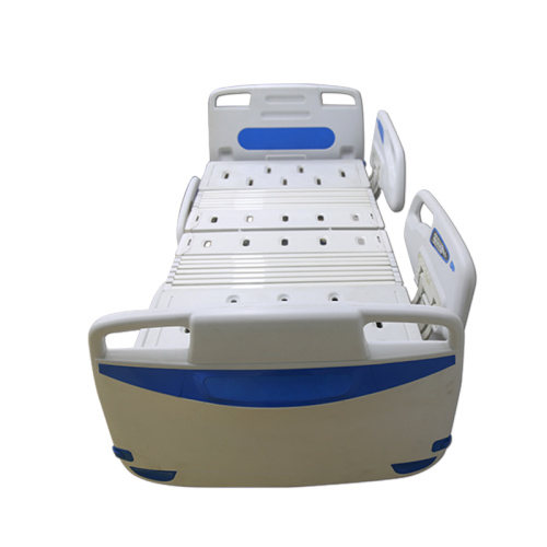 Multifunctional hospital bed in sickroom;