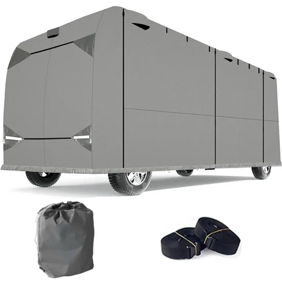 High-Quality Waterproof and Dustproof Anti-UV Heavy Duty Travel Trailer RV Cover