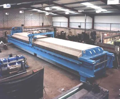 Sludge Sewage Filtration Treatment Filter Press